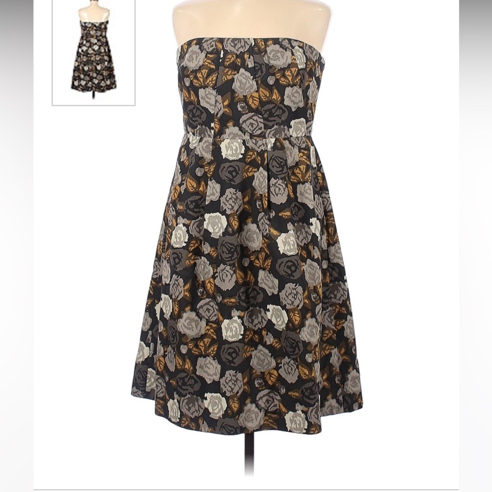 J Crew Floral Cocktail Dress